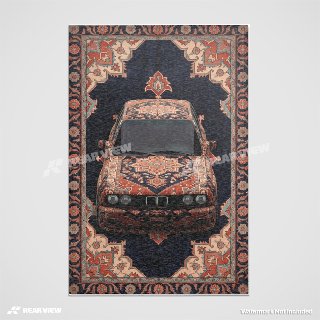 M3 E30 × Heritage Flame - Area Rug