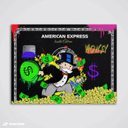 Street Fortune – Black Card Art Print