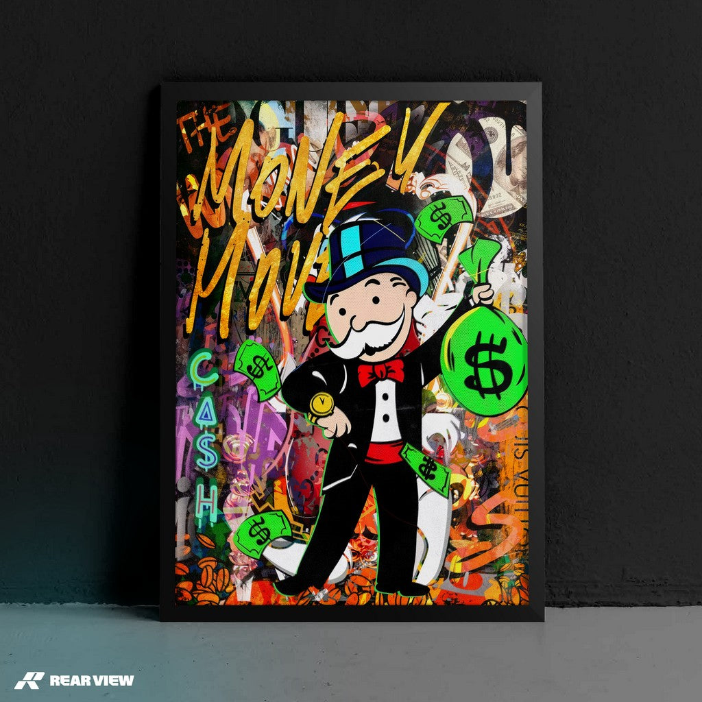Cash King - Monopoly Art Print