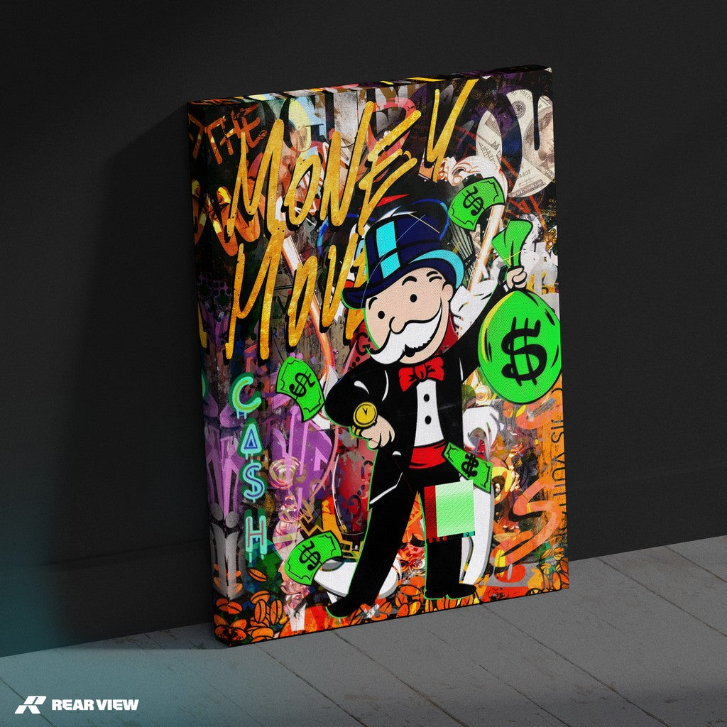 Cash King - Monopoly Art Print