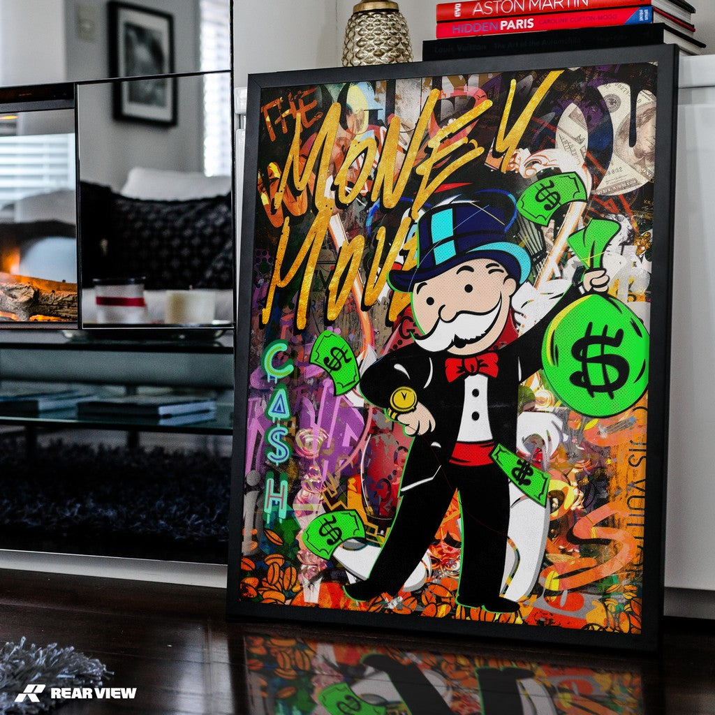 Cash King - Monopoly Art Print