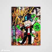 Cash King - Monopoly Art Print