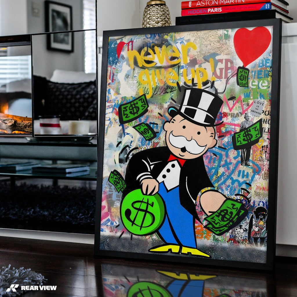 Love & Loot – Monopoly Art Print