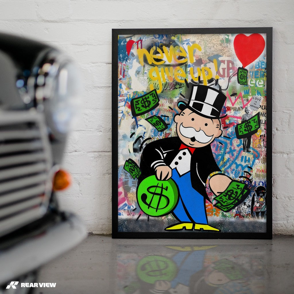 Love & Loot – Monopoly Art Print