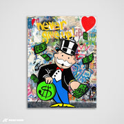 Love & Loot – Monopoly Art Print