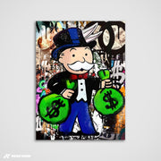 Money Bags – Monopoly Art Print