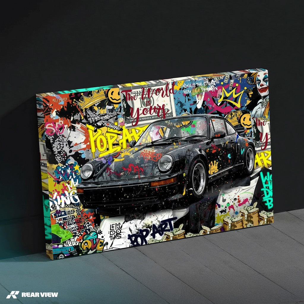 Midnight Drift - Turbo Art Print