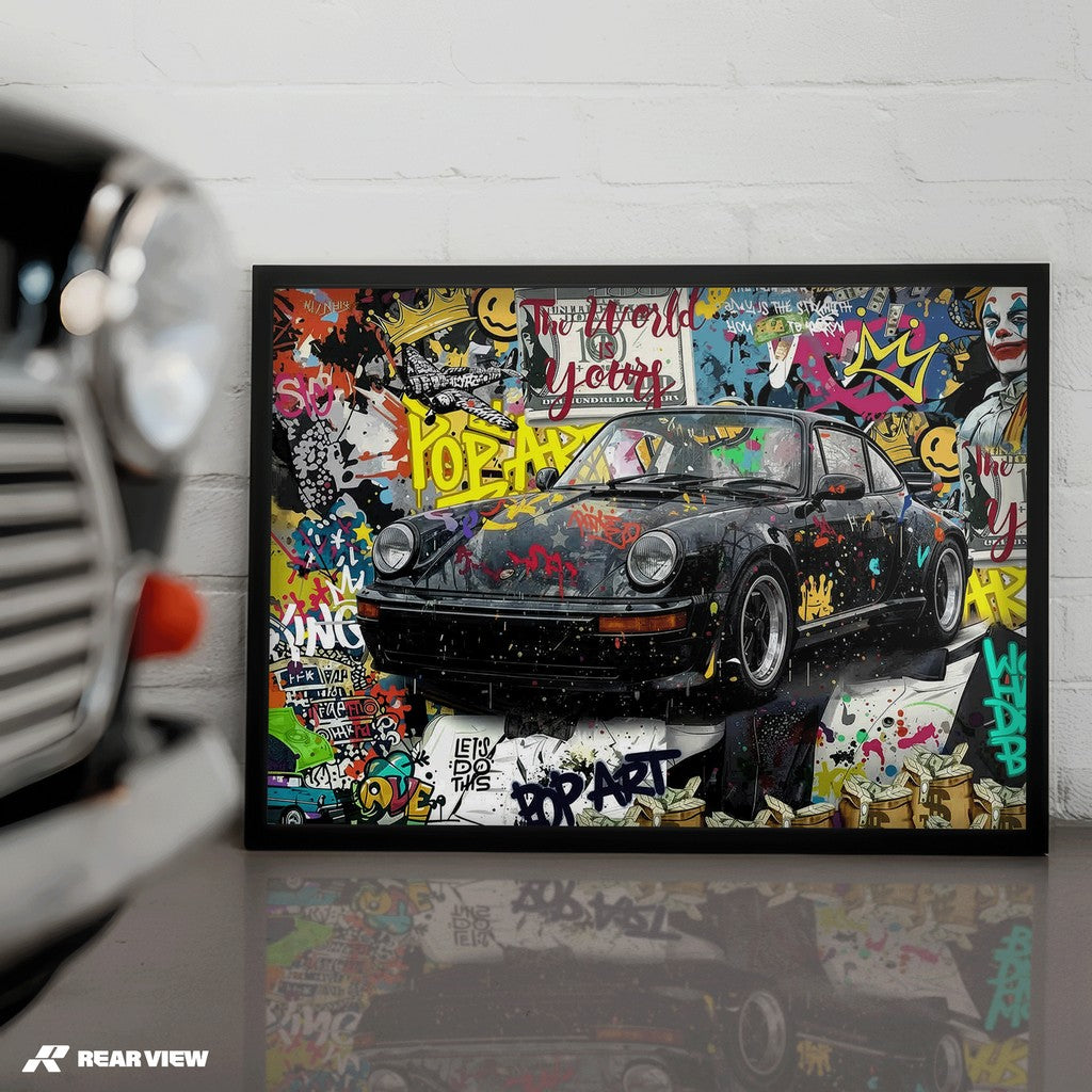 Midnight Drift - Turbo Art Print
