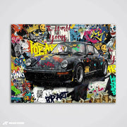 Midnight Drift - Turbo Art Print