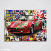 Painted Fury - 911 Art Print