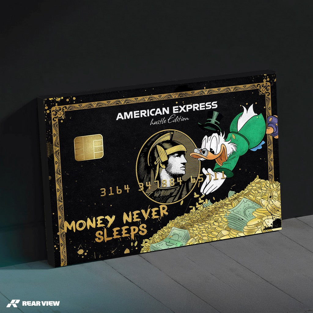 Golden Dive – Scrooge Art Print