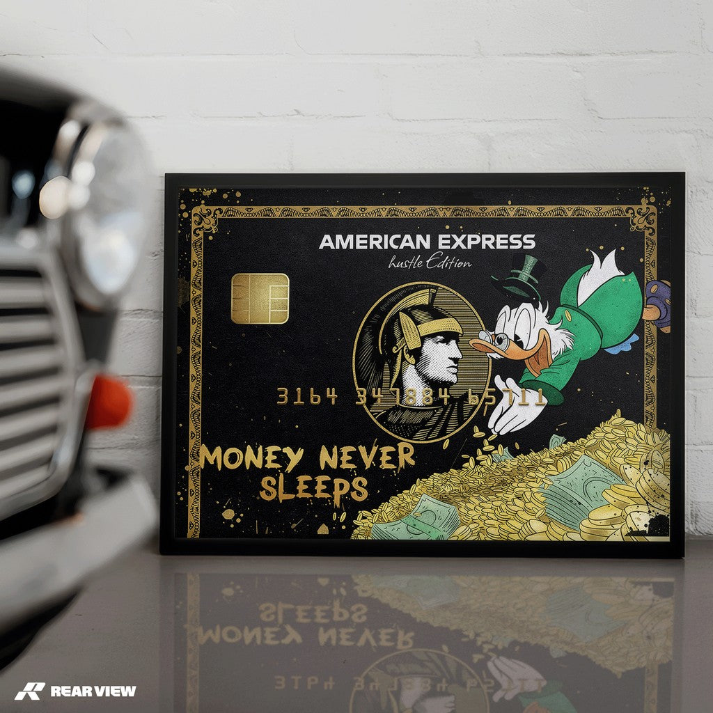 Golden Dive – Scrooge Art Print