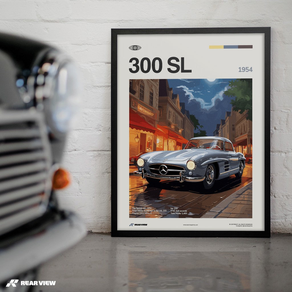 300 SL 1954 - Stampa auto