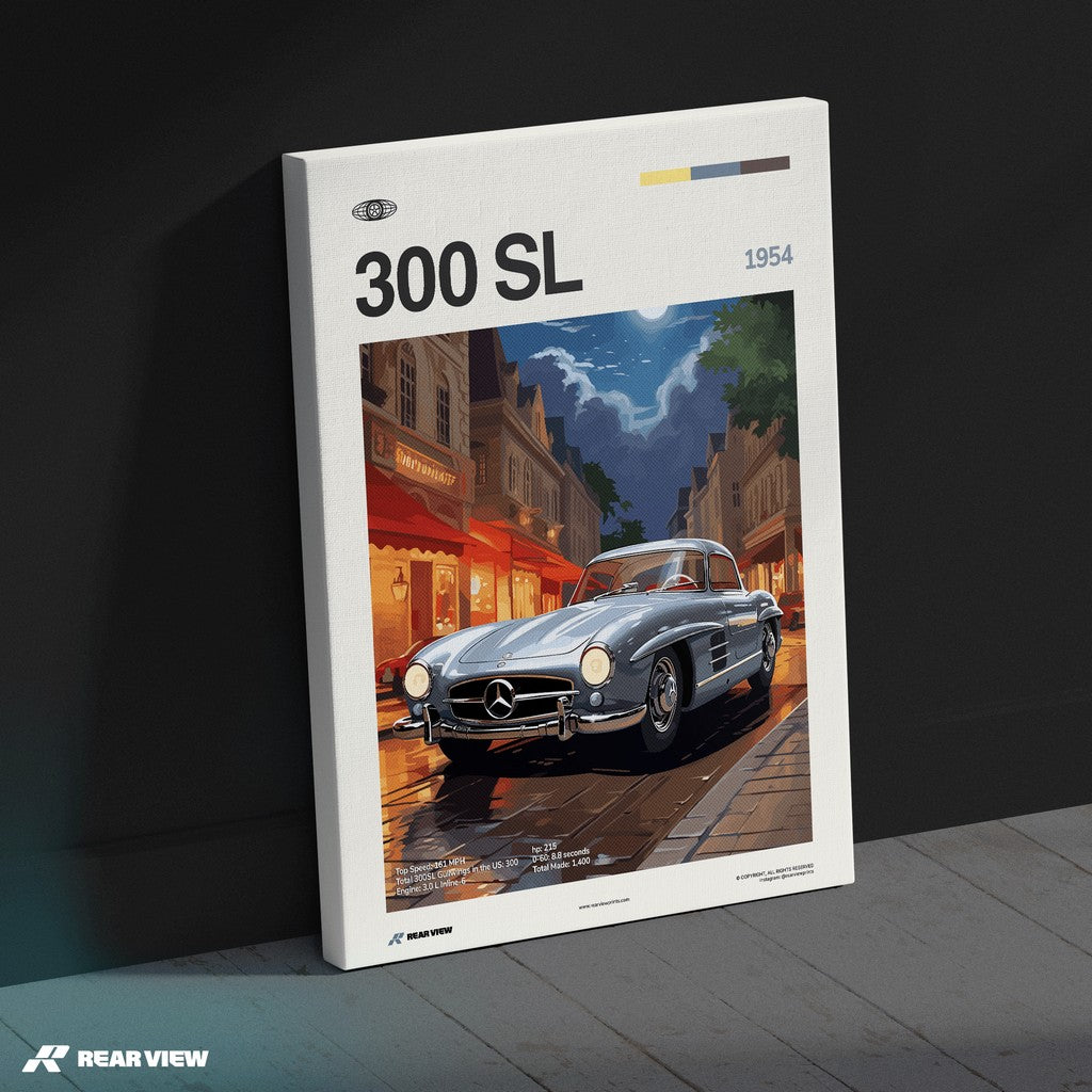 300 SL 1954 - Stampa auto