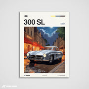 300 SL 1954 - Stampa auto