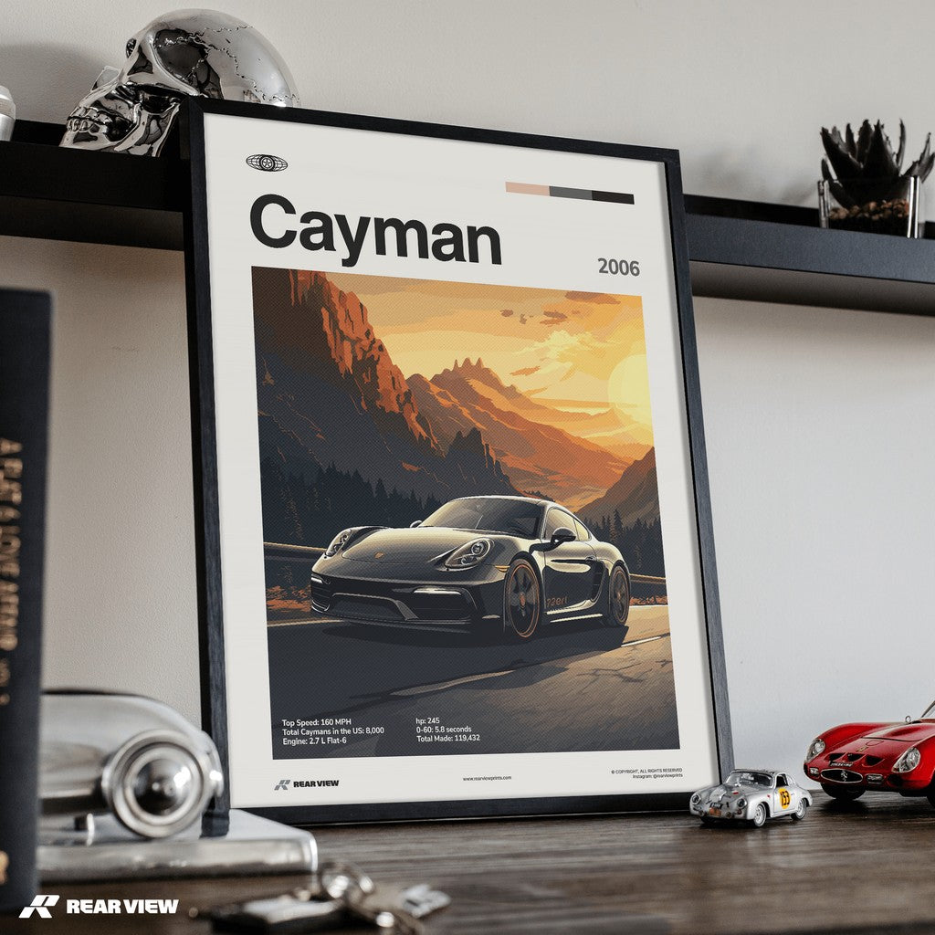 Cayman 2006 - Car Print