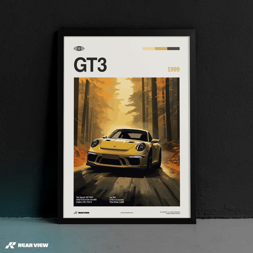 GT3 1999 - Car Print