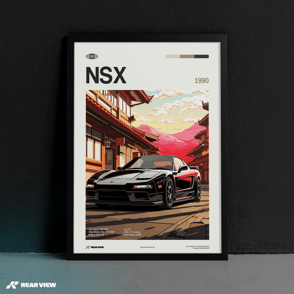 NSX 1990 - Car Print