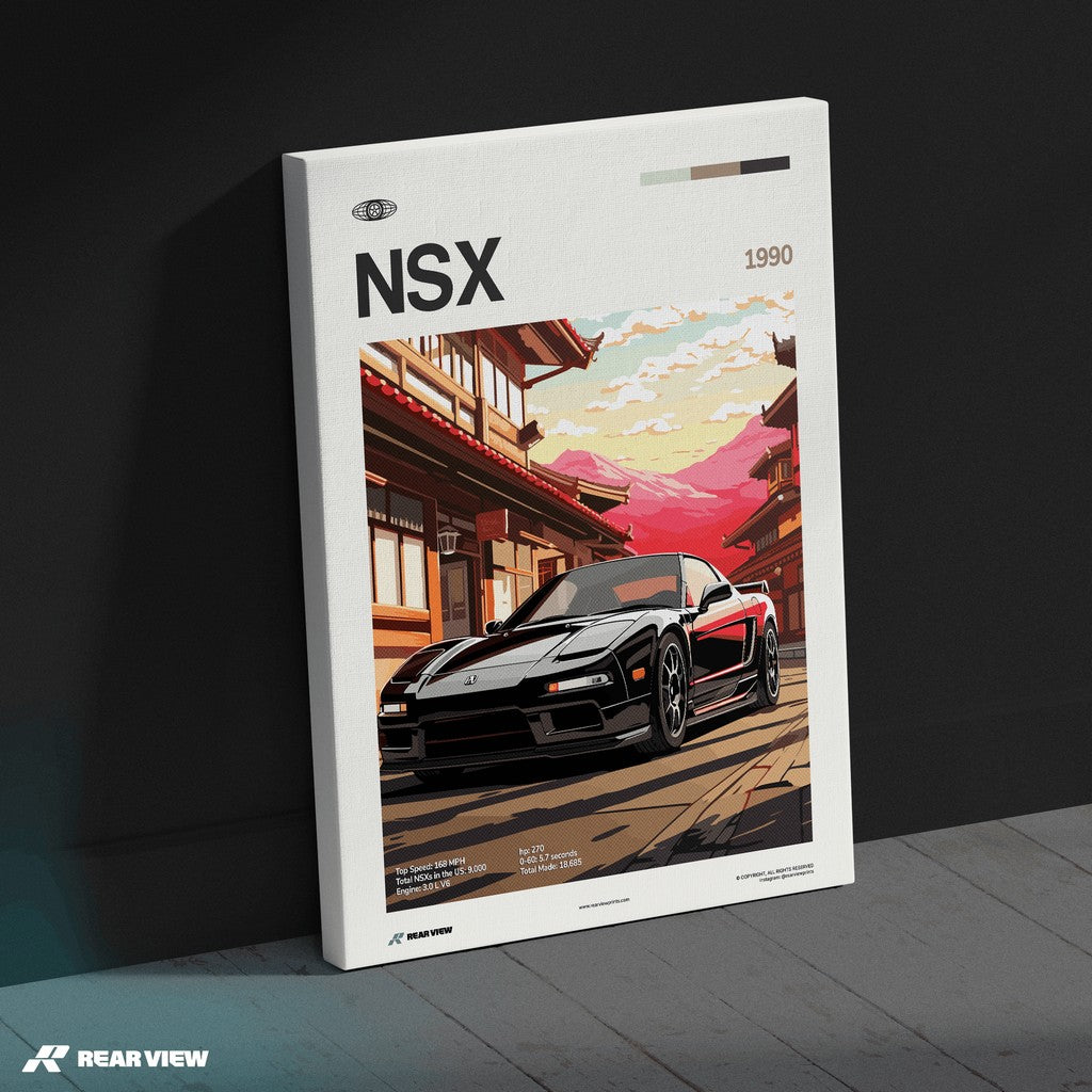 NSX 1990 - Car Print