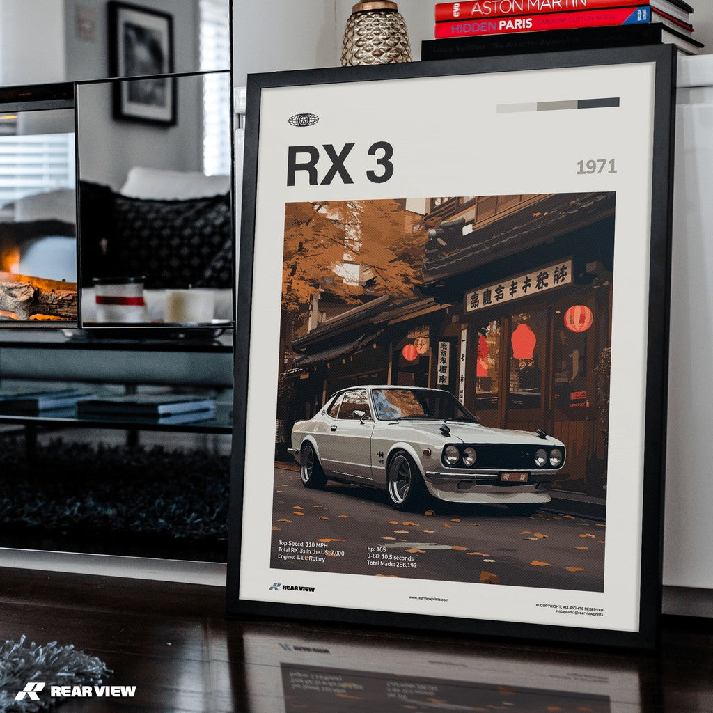 RX-3 1971 - Car Print