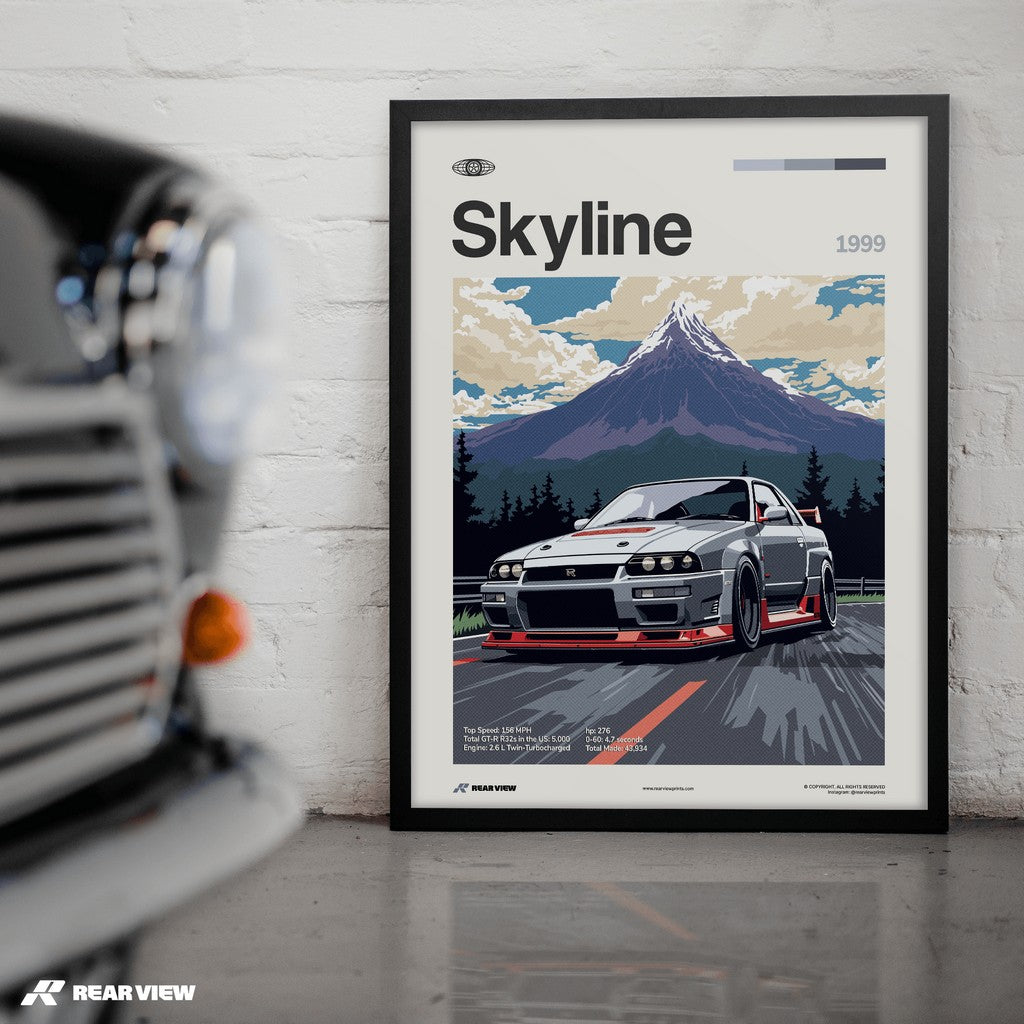 Skyline 1999 - Stampa auto