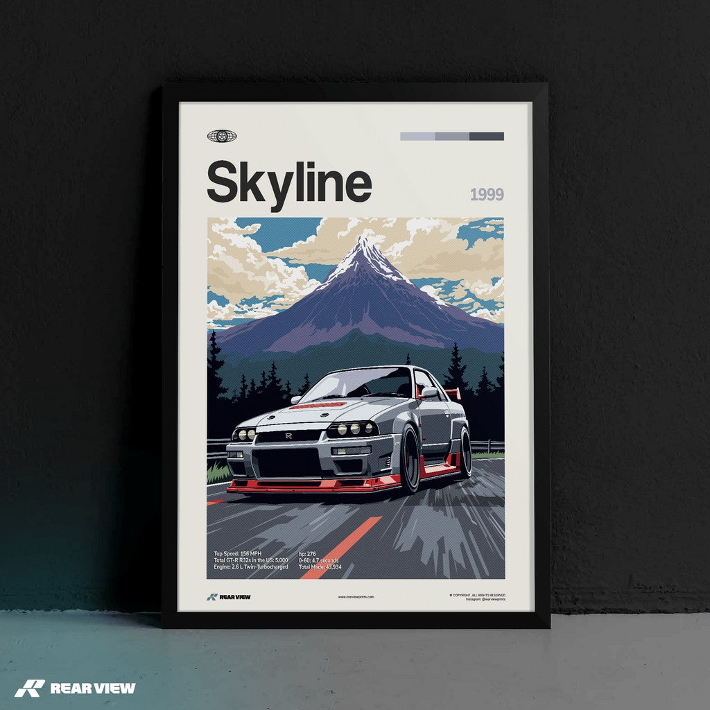 Skyline 1999 - Stampa auto