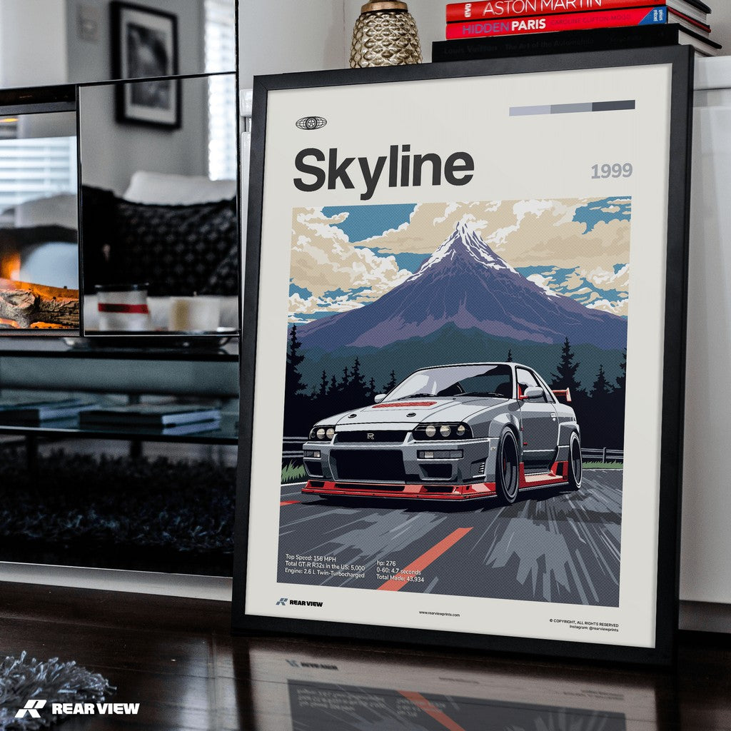 Skyline 1999 - Stampa auto