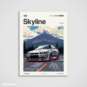 Skyline 1999 - Stampa auto