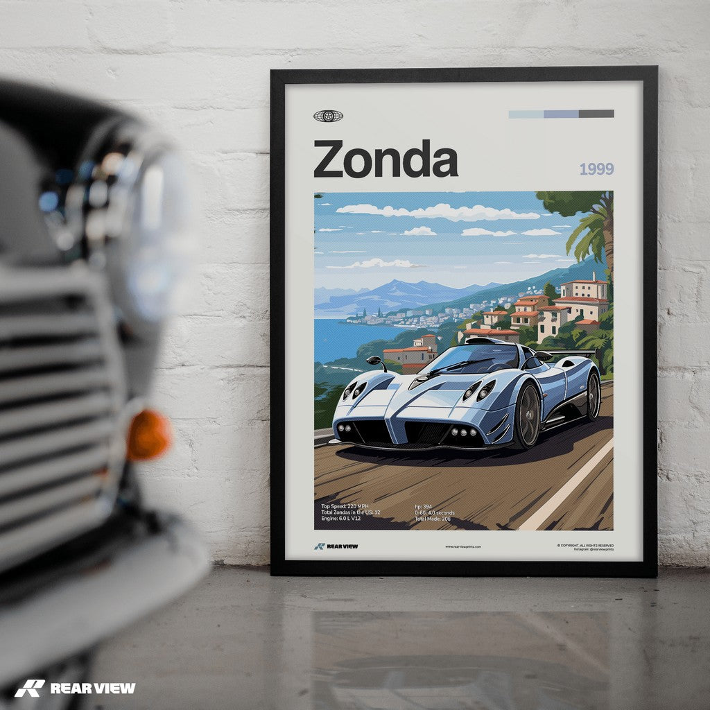 Zonda 1999 - Car Print