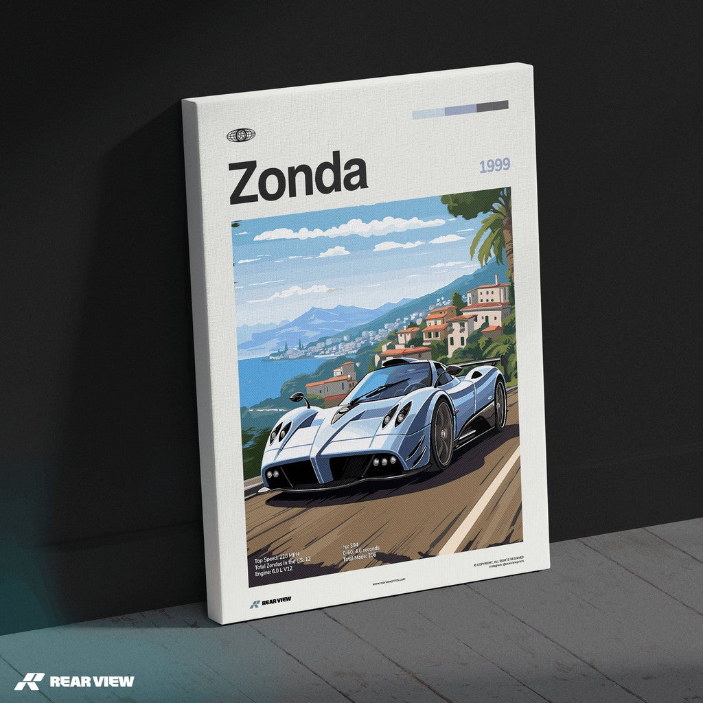 Zonda 1999 - Car Print