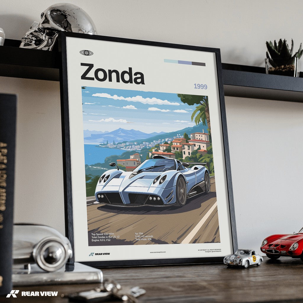 Zonda 1999 - Car Print