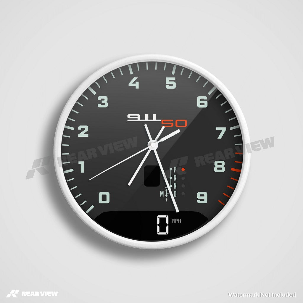 911 Automatik Schwarz - Leichtes Zifferblatt Edition