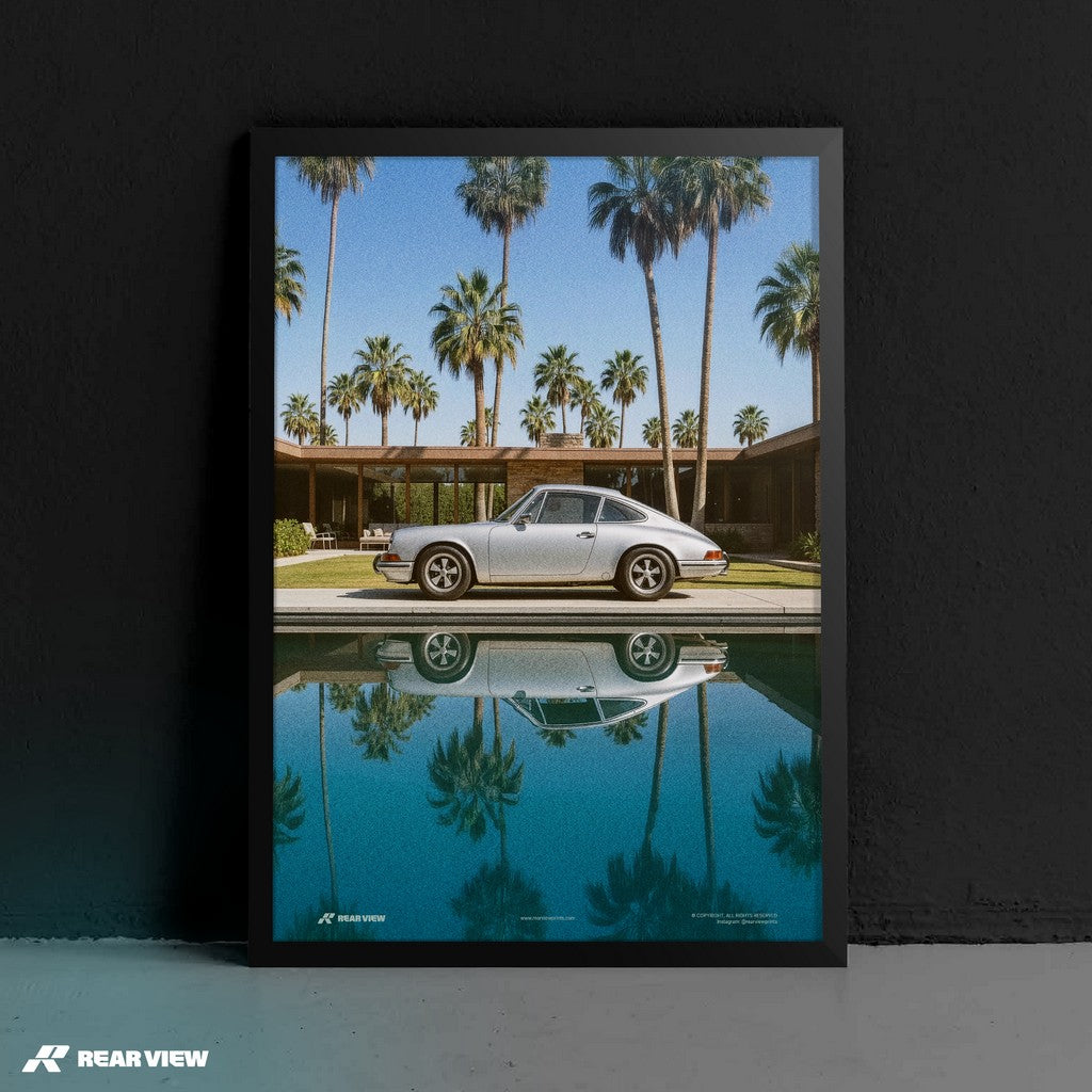 Palm Reflections - 911 Kunstdruck