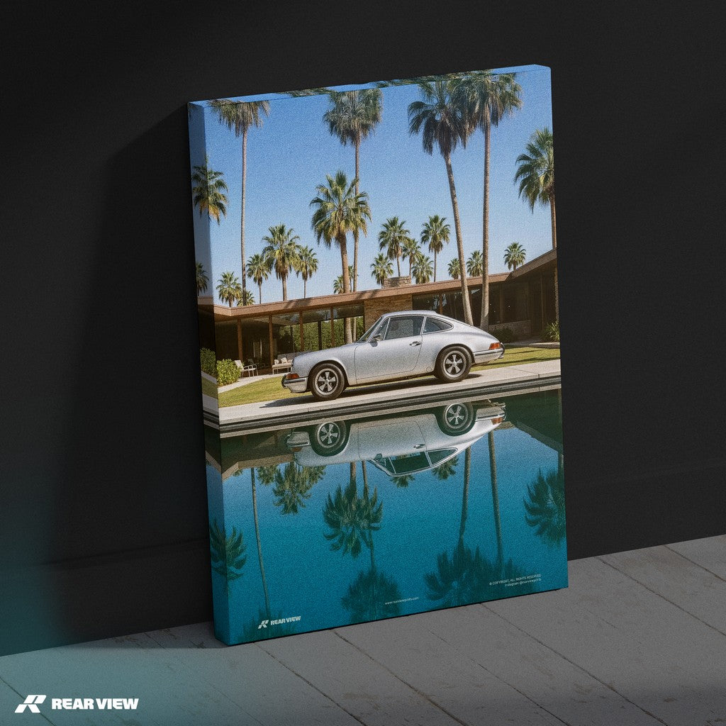 Palm Reflections - 911 Kunstdruck