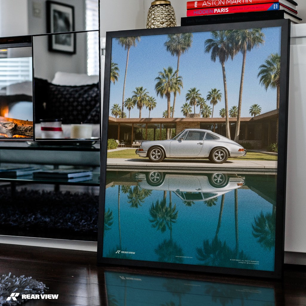 Palm Reflections - 911 Kunstdruck