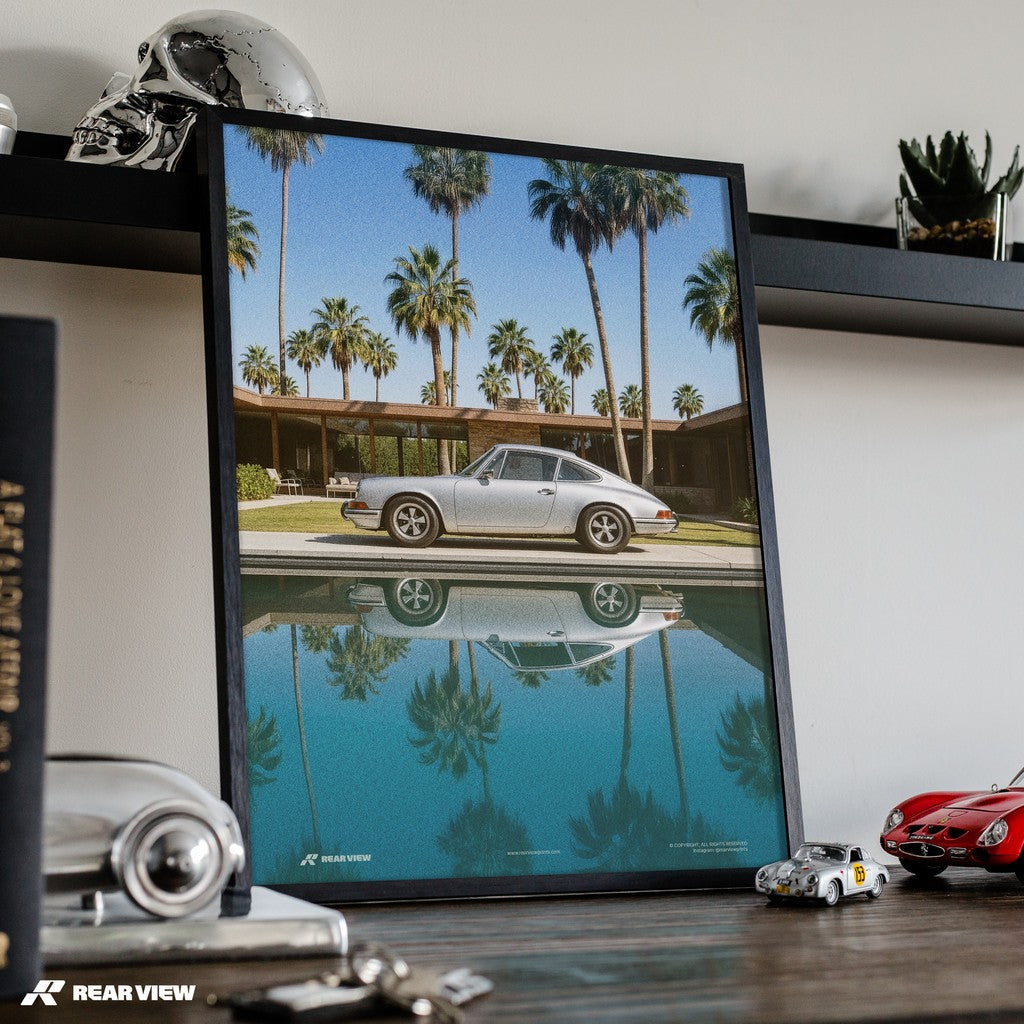 Palm Reflections - 911 Kunstdruck