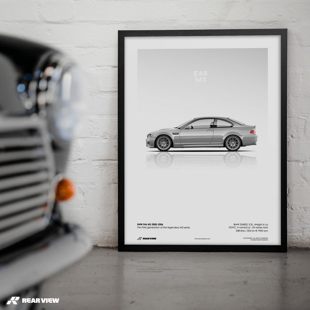 The Millennium Beast - E46 M3 Art Print