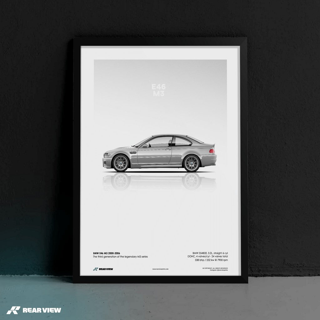 The Millennium Beast - E46 M3 Art Print