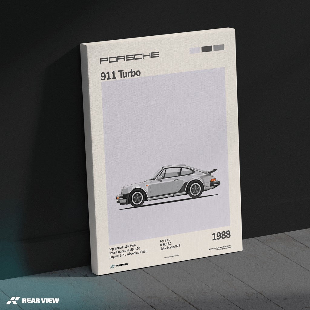 Turbo Legacy - 911 Turbo Kunstdruck