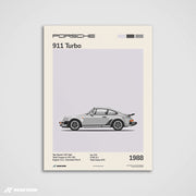 Turbo Legacy - 911 Turbo Kunstdruck