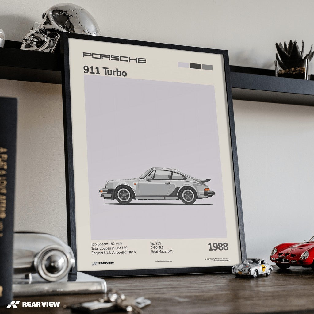 Turbo Legacy - 911 Turbo Kunstdruck