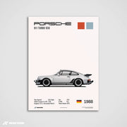 Turbo Elegance - 911 Kunstdruck