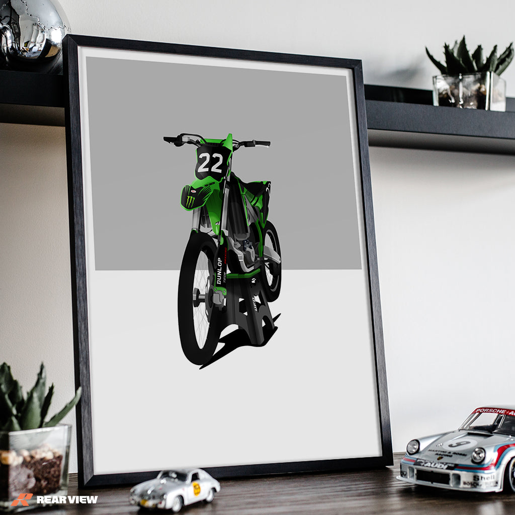 Individuelle Autokunst - Motorrad