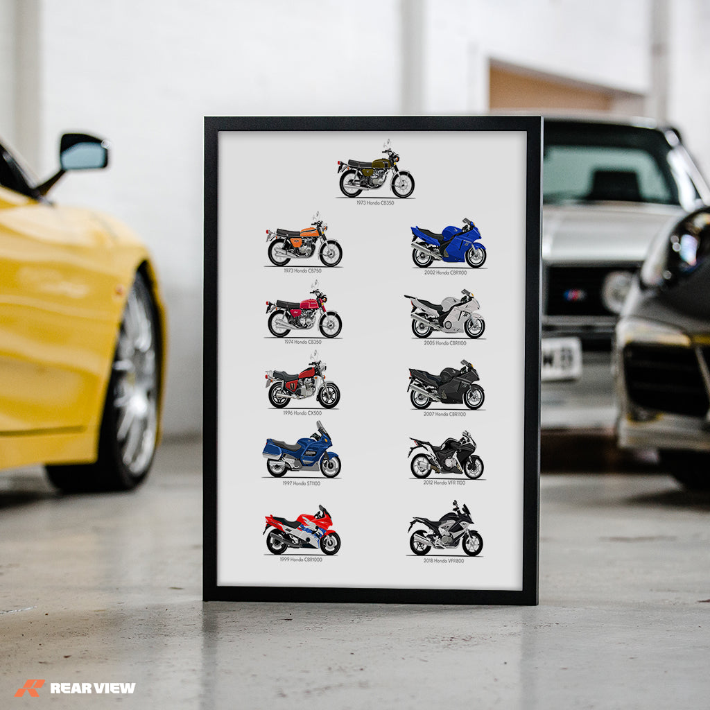 Individuelle Autokunst - Motorrad