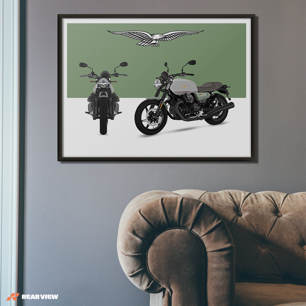 Individuelle Autokunst - Motorrad