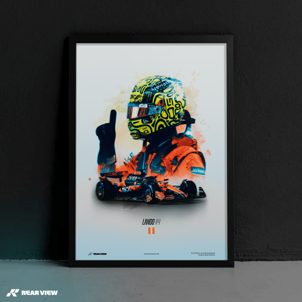 Race Pulse – Lando Art Print