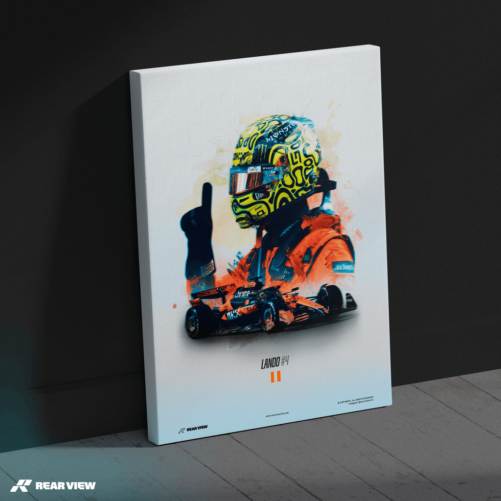 Race Pulse – Lando Art Print
