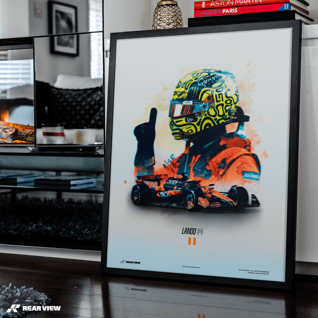 Race Pulse – Lando Art Print