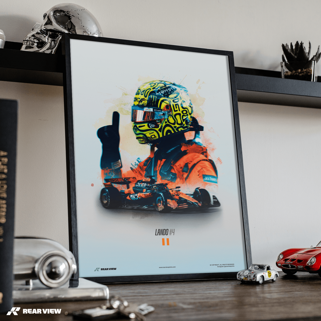 Race Pulse – Lando Art Print