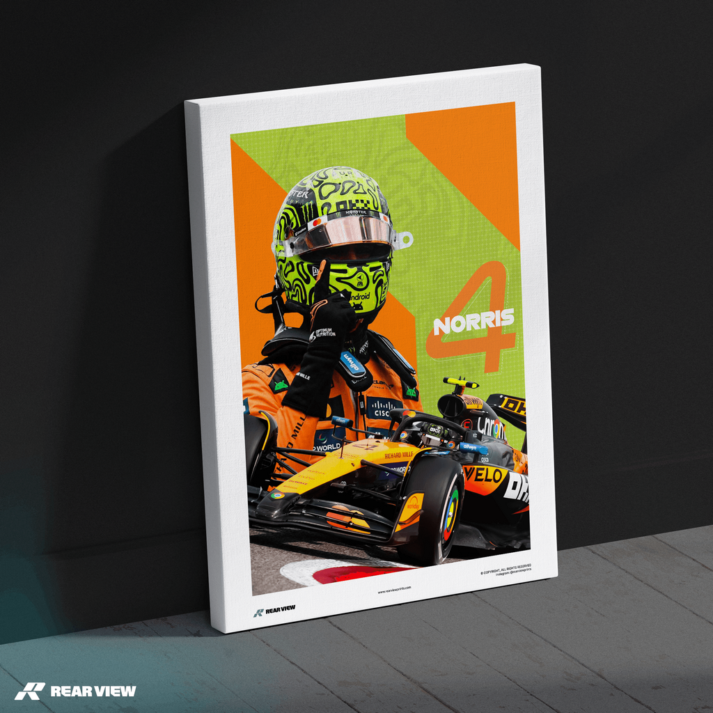 Electric Moves – No.4 Racer Art Print